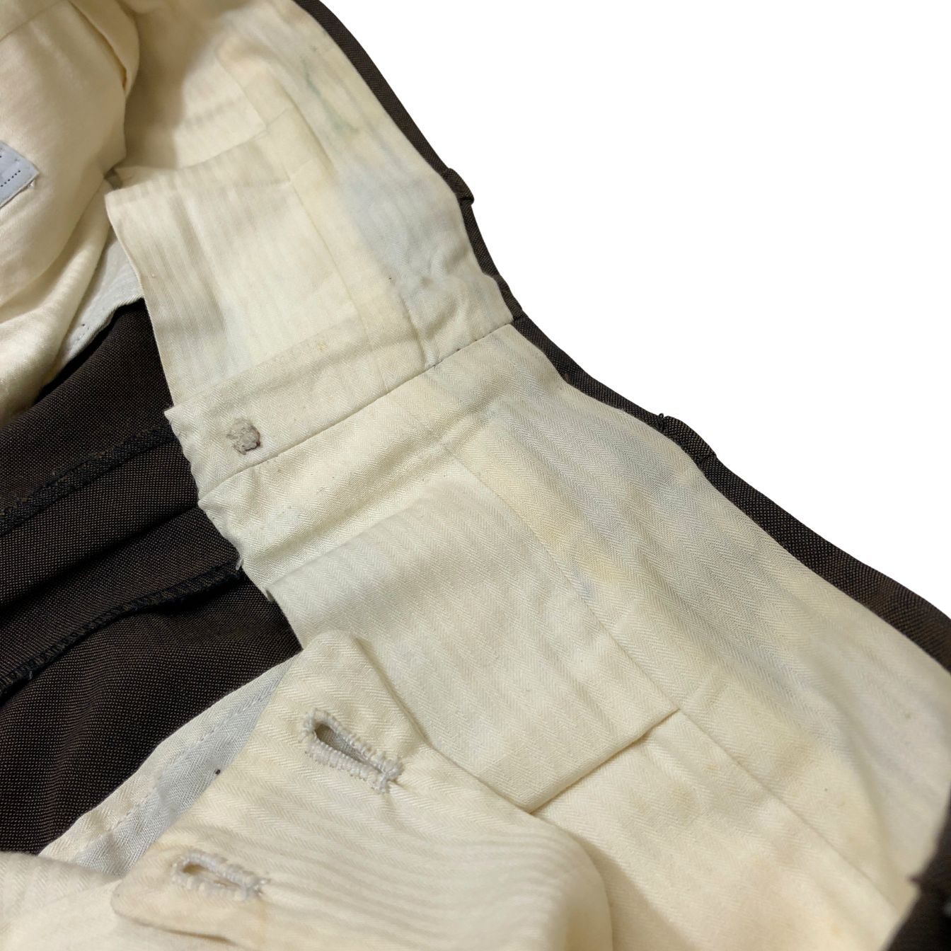 ラベラサルトリアナポレターナ 2B スーツ セットアップ ブラウン サイズ44 メンズ イタリア製 La Vera Sartoria Napoletana【AFB36】