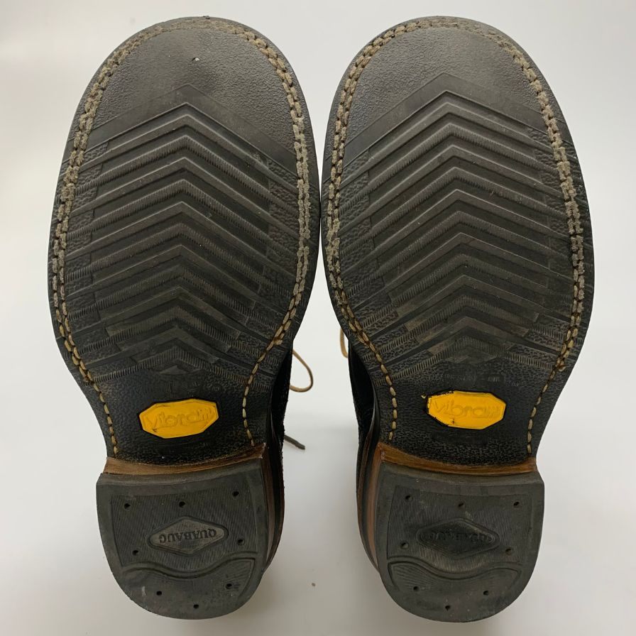 ホワイツブーツ ワークブーツ スモークジャンパー スエード 375 ブラック メンズ サイズ8E White's Boots SMORK JUMPER 約26.0cm【AFD4】
