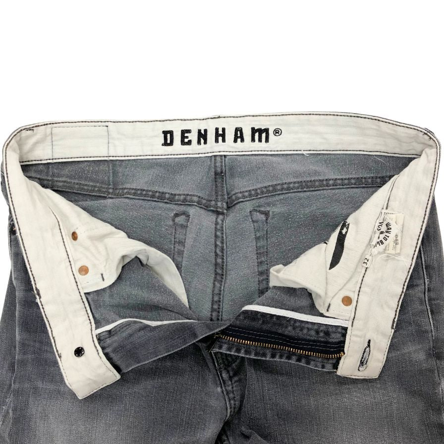 デンハム デニムパンツ GRADER レギュラーフィット グレー サイズ32 DENHAM 【AFB39】