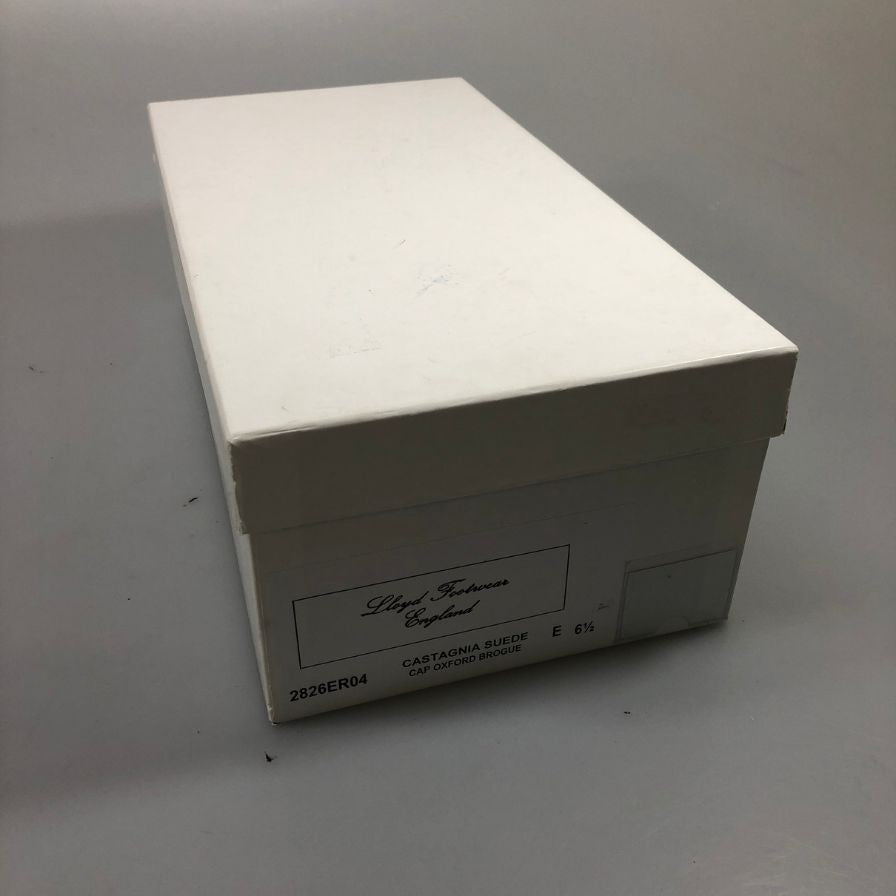 ロイドフットウェア レザーシューズ 2826ER04 ウイングチップ スエード メンズ 左右サイズ違い ブラウン系 Lloyd Footwear 約不明cm【AFD15】