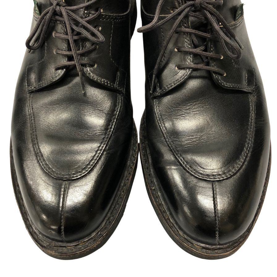 パラブーツ レザーシューズ アヴィニョン Uチップ サイズ8 ブラック PARABOOT AVIGNON 約27.0cm【LA】