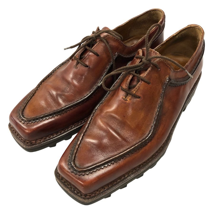 ベルルッティ ウルティマ ピカソ 0585 サイズ10 ブラウン Berluti 約28.5cm【AFC46-2】