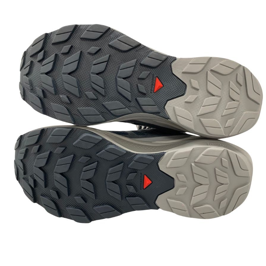 極美品◆サロモン ハイキングシューズ エリクサー アクティブ ゴアテックス ネイビー メンズ サイズ26cm SALOMON【AFC3】