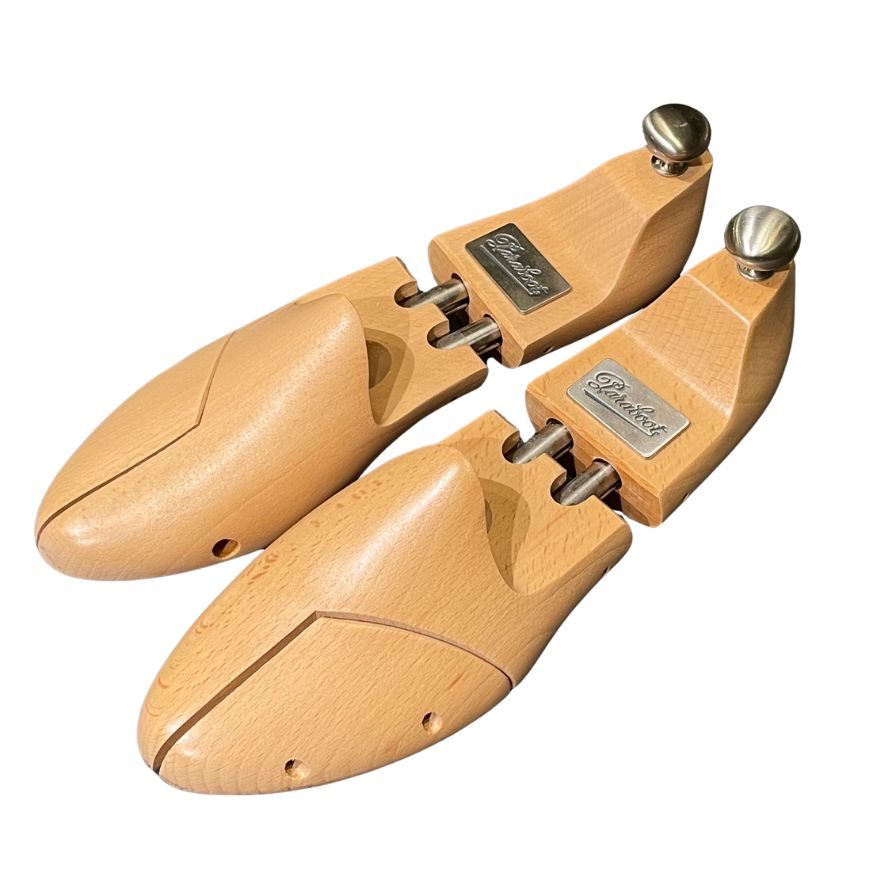 パラブーツ レザーシューズ シャンボード Uチップ カーフ ブラック メンズ サイズUK6F Paraboot CHAMBORD ビジネスシューズ 約24.5cm【LA】【中古】