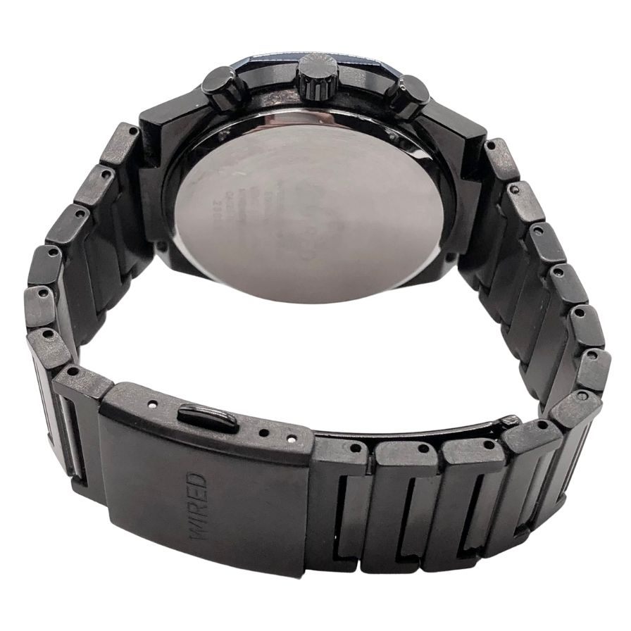 セイコー 腕時計 ワイアード AGAD416 クロノグラフ ソーラー 青文字盤 SEIKO WIRED【AFI18】