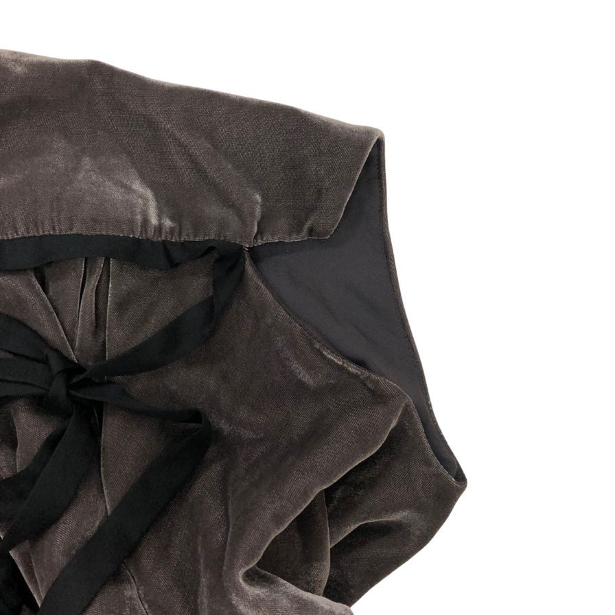 美品◆ヴィヴィアン ウエストウッド ドレス ワンピース RED LABEL ベロア サイズ00 ブラウン Vivienne Westwood 【AFB25】
