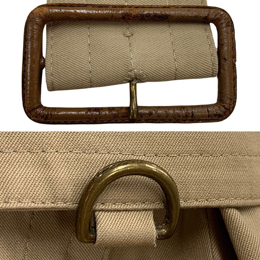 アクアスキュータム トレンチコート 70S アクア5 イングランド製 ベージュ メンズ サイズ表記なし Aquascutum【LA】