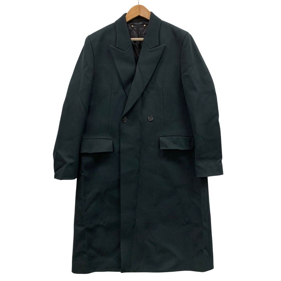 美品◆ポールスミス チェスターコート PM-SL-75703 ウール100% メンズ サイズL 深緑 Paul Smith 【AFA12】