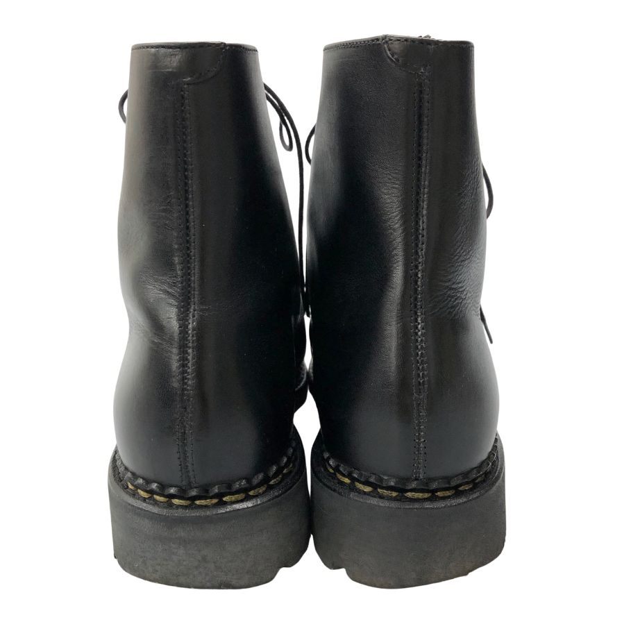 パラブーツ レースアップ ブーツ ボーリュー レザー メンズ ブラック サイズ5 Paraboot Beaulieu ブーツ 約23.5cm【LA】【中古】