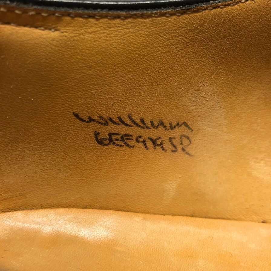 ジョンロブ レザーシューズ ダブルモンク ウィリアム サイズ6EE ブラック JOHN LOBB William ビジネスシューズ 約24.5cm【LA】【中古】