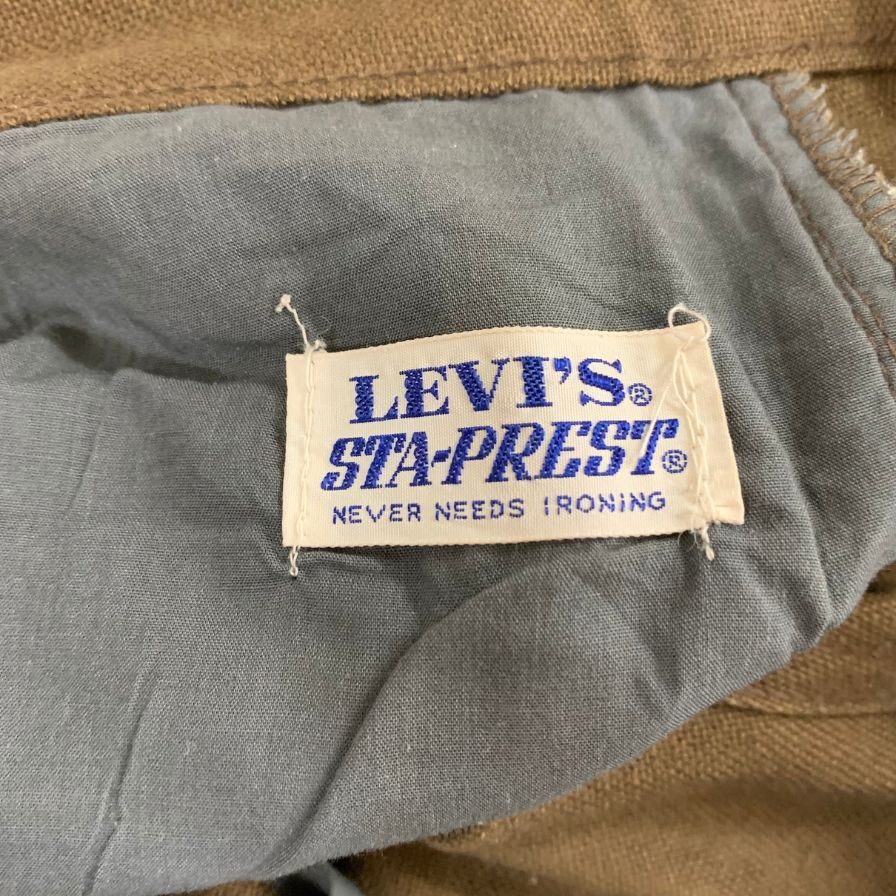リーバイス フレアパンツ スタプレ ブラウン メンズ サイズ表記なし LEVI'S 【AFB38】