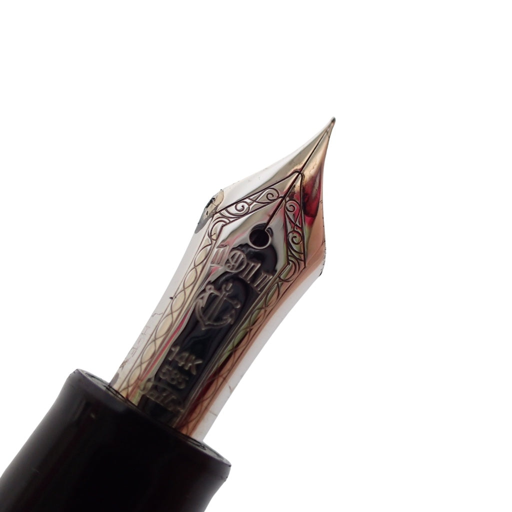 美品◆セーラー 万年筆 FOUNDED 1911 ペン先14K ブラック SAILOR【AFI14】