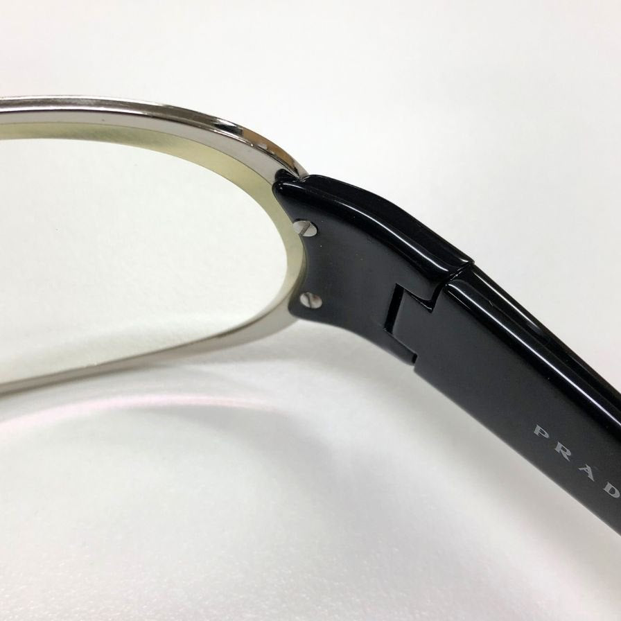 プラダ サングラス ウェリントン型 ブラック メンズ SPR56G 69□09 1BC-1A1 125 PRADA【AFI6】