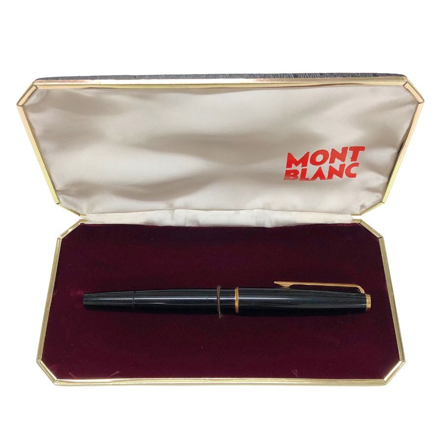 モンブラン 万年筆 320 ペン先585 ブラック ゴールド MONTBLANC【AFB54】