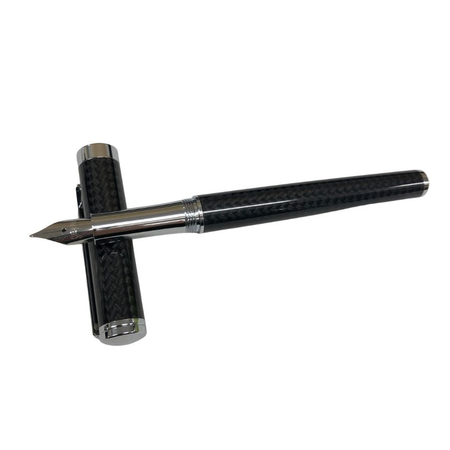 シェーファー 万年筆 インテンシティ カーボンファイバー ブラック F字 SHEAFFER【AFI11】