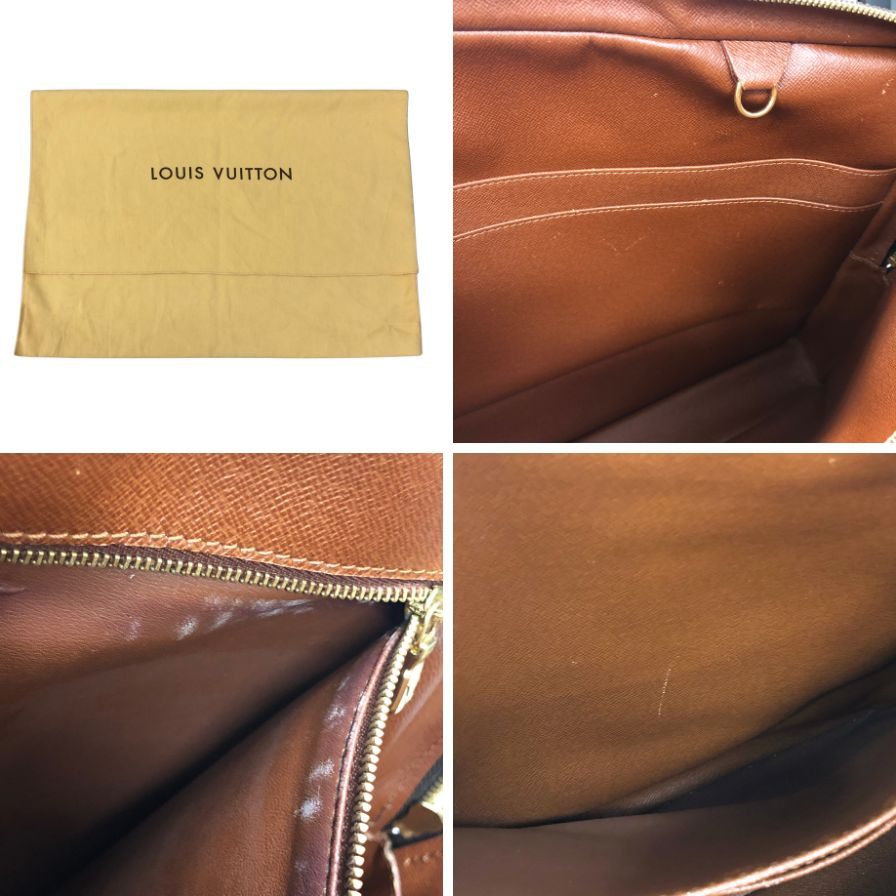 ルイヴィトン モノグラム ポルトドキュマンヴォワヤージュ M53361 ブラウン ユニセックス ビジネスバッグ Louis Vuitton【AFE8】