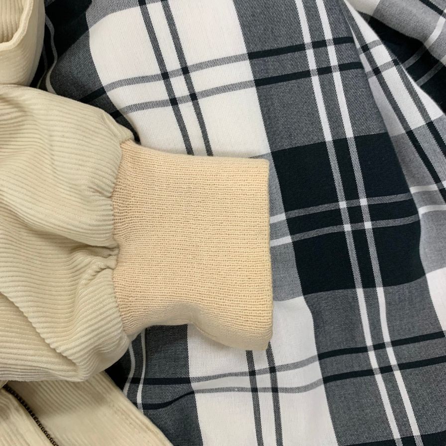 美品◆マッキントッシュ ブルゾン フライトジャケット コーデュロイ スコットランド製 メンズ ベージュ サイズ38 MACKINTOSH 【AFF19】