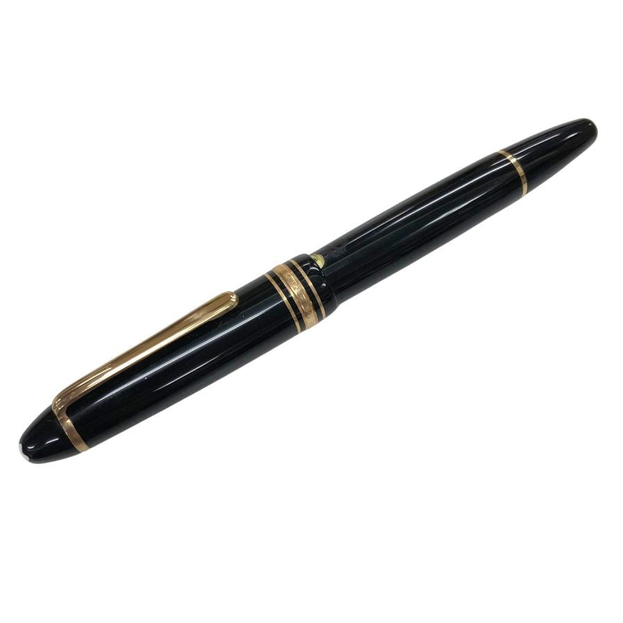 モンブラン 万年筆 マイスターシュテュック No.146 ペン先14K-585 4810 ブラック×ゴールド MONTBLANC【AFI6】