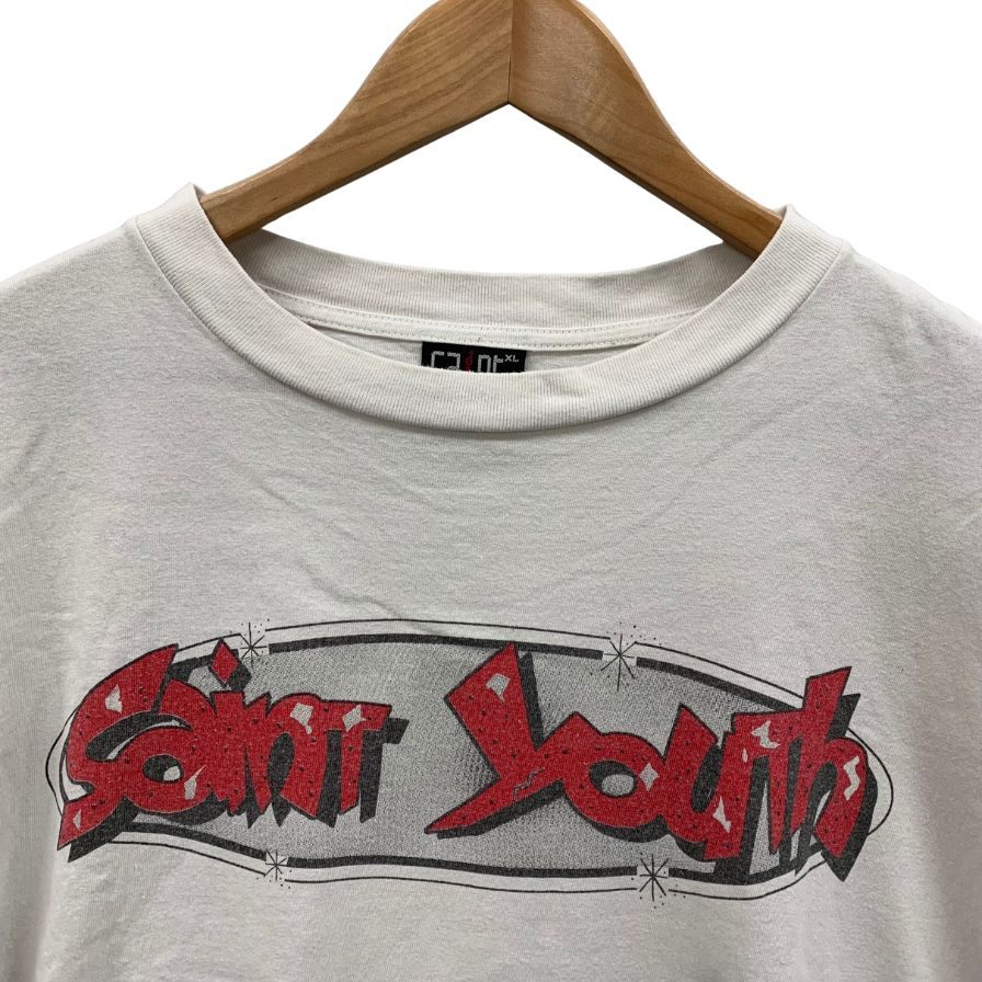 美品◆セントマイケル Tシャツ IN HEAVEN 22SS サイズXL メンズ ホワイト SAINT MICHAEL 【AFB19】
