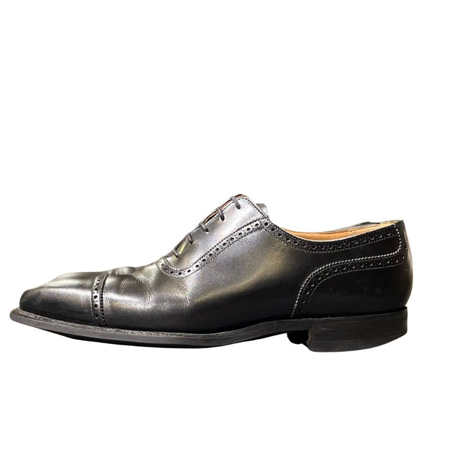 クロケット&ジョーンズ レザーシューズ ウエストボーン アデレード ブラック メンズ サイズUK7E CROCKETT&JONES WESTBORNE ビジネスシューズ 約26.0cm【LA】【中古】