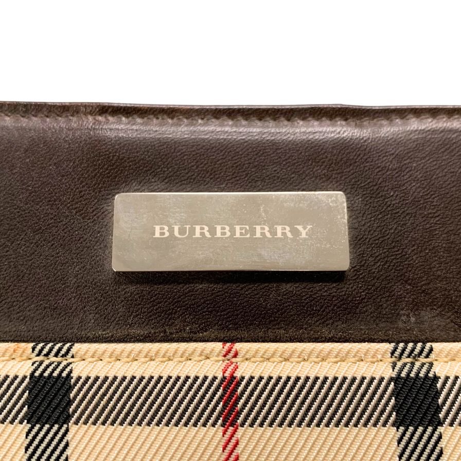 バーバリーノバチェック ミニ トート ハンドバッグ レディース Burberry【AFE1】