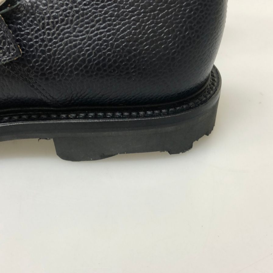 マーク マクナイリー シボレザー ダブルモンク ブラック サイズ6 メンズ MARK MCNAIRY 約25.0cm【AFD6】