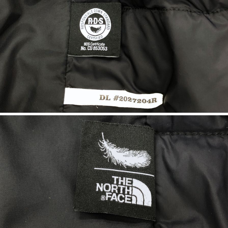 中古◆ザ ノースフェイス ダウンジャケット 韓国限定 フリー ムーヴ ドライベント ブラック メンズ サイズXL THE NORTH FACE DRY VENT 【AFA20】