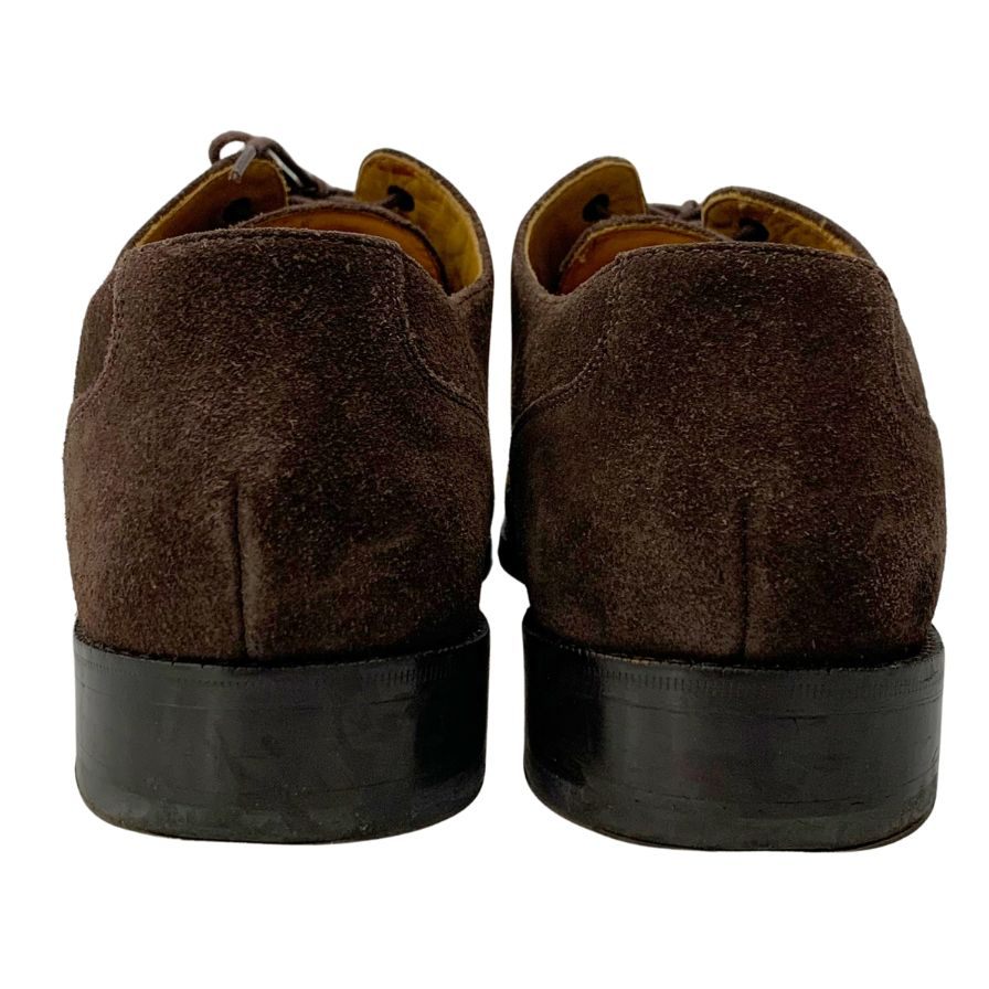 コールハーン レザーシューズ Uチップ 外羽根 スエード メンズ ブラウン サイズ10 COLE HAAN 約28.0cm【AFC46】