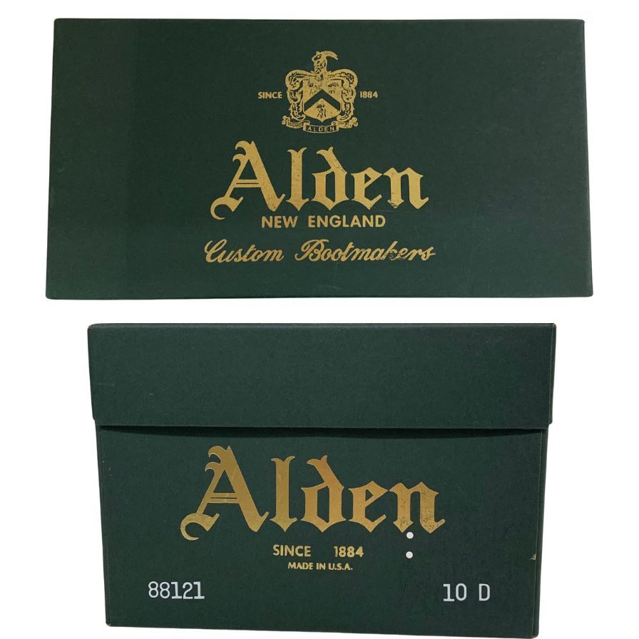 オールデン ビームス 別注 88121 パテント ブラック サイズ10D ALDEN ローファー 約28.0cm【LA】【中古】