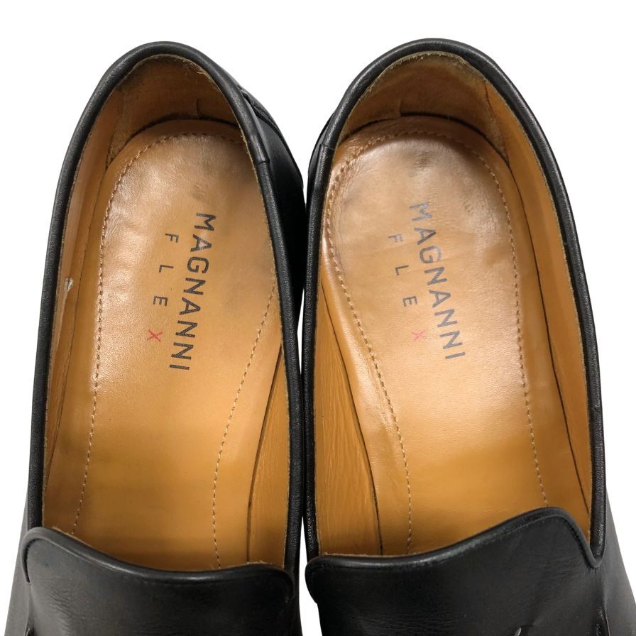 マグナーニ タッセルローファー 22693 ブラック サイズ41 メンズ MAGNANNI 約26.0cm【AFD9-2】