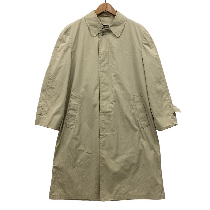 中古◆ロンドンフォグ トレンチコート 70S ボアライナー付き ベージュ メンズ サイズ 42 LONDON FOG 【AFA17】