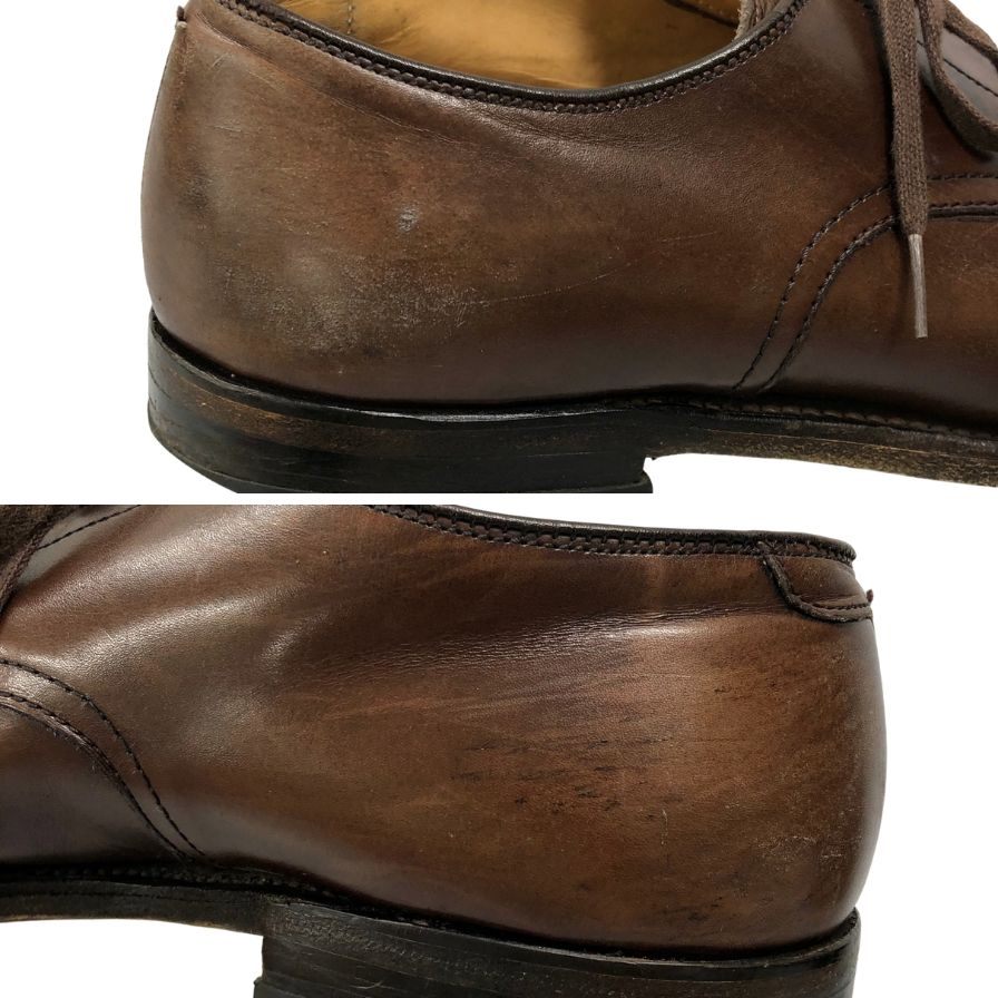 オールデン レザーシューズ 54441 Vチップ カーフ サイズ8.5 ブラウン メンズ ALDEN 約26.5cm【AFC35】