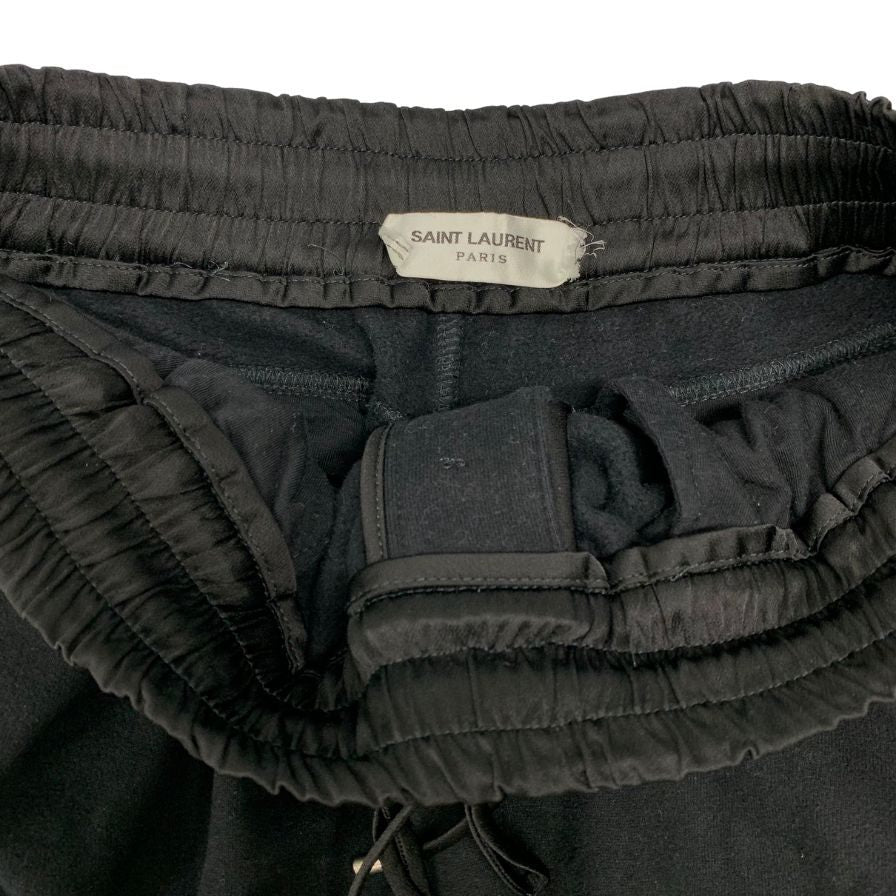 サンローラン スウェットパンツ 23AW ブラック メンズ サイズM 778059 SAINT LAURENT PARIS 【AFB29】
