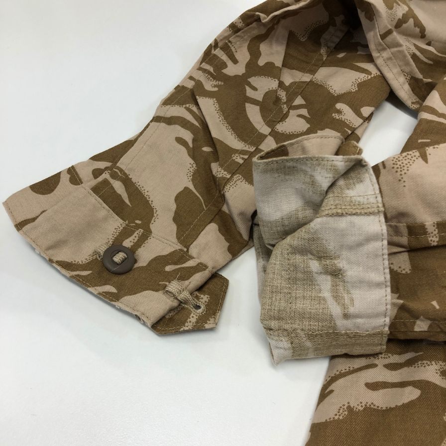 極美品◆イギリス軍 ジャケット TROPICAL COMBAT デザート DPMカモ 実物放出 ブラウン系 サイズ170/96 【AFB48】