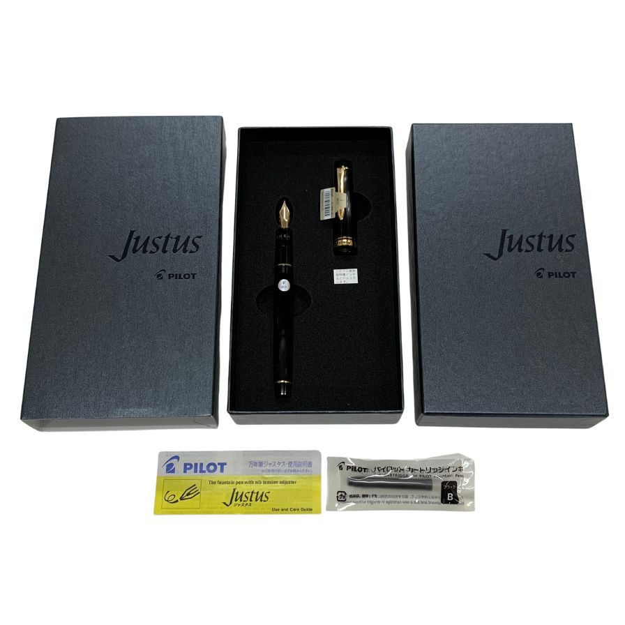 パイロット 万年筆 Justus95 ペン先14K FJ-3MR-NB-F ブラック PILOT【AFI29】