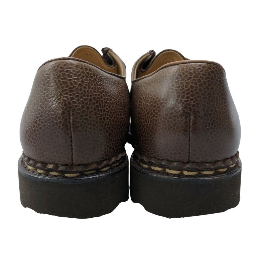 パラブーツ チロリアンシューズ ミカエル ポニー グレインレザー メンズ サイズ42 ブラウン系 PARABOOT MICHAEL ビジネスシューズ 約27.0cm【LA】【中古】