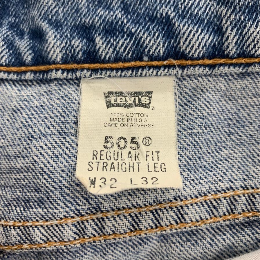 リーバイス デニム 501 90年代 USA製 ボタン裏527 インディゴ メンズ サイズ W32 L32 LEVI’S 【AFB48】