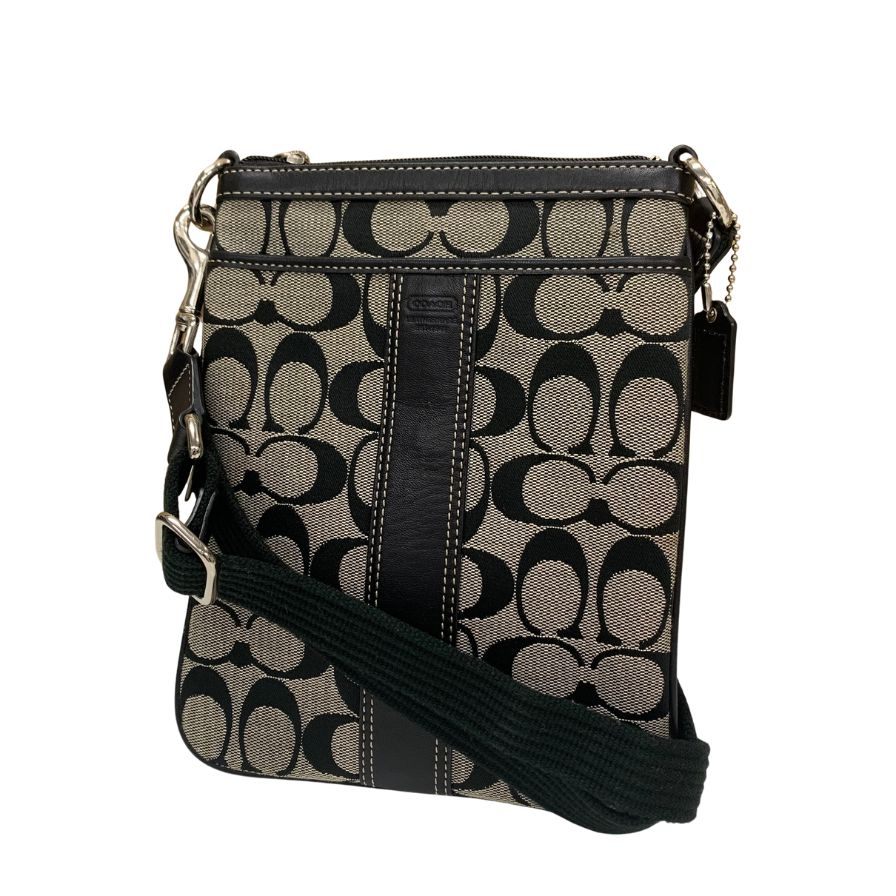 コーチ ショルダーバッグ F06016 シグネイチャー キャンバス ベージュ COACH【AFE11】