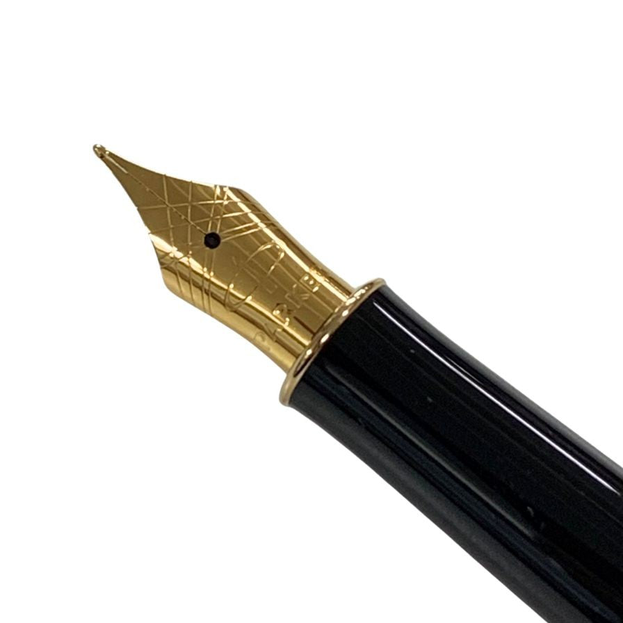 パーカー 万年筆 ソネット 細字 ペン先 18K 750 オリジナル M ブラック ゴールド GT PARKER SONNET【AFI18】