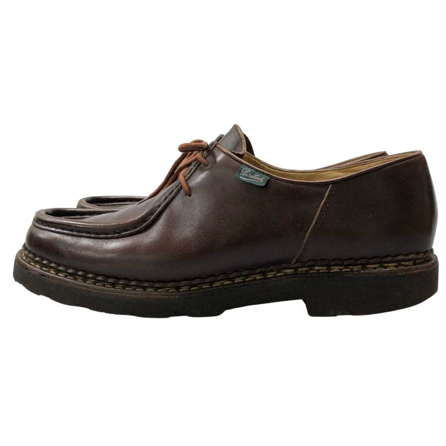 パラブーツ チロリアンシューズ ミカエル カーフ メンズ サイズ42 ブラウン PARABOOT MICHAEL ビジネスシューズ 約27.0cm【LA】【中古】