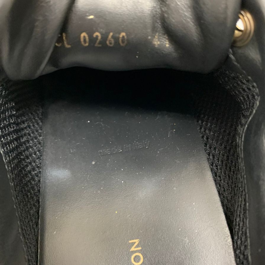 美品◆ルイヴィトン 20SS スニーカー ランアウェイライン メンズ サイズ41 ブラウン系 LOUIS VUITTON【AFC51】