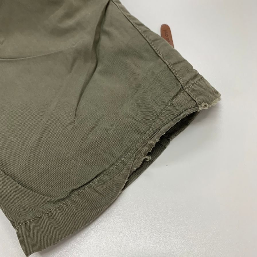 サージュデクレ カーゴパンツ 裾ジップ メンズ サイズL カーキ SAGE DE CRET 【AFB39】
