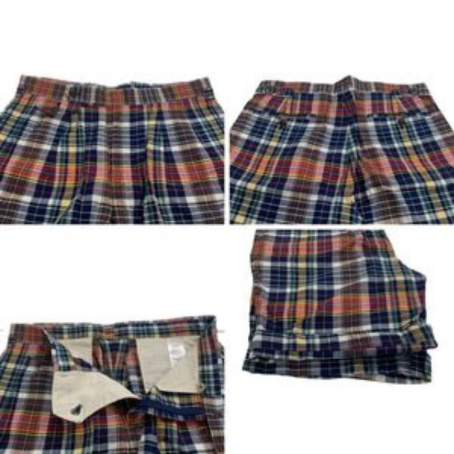 極美品◆ポロ ラルフローレン セットアップ マドラス サイズM チェック柄 メンズ POLO RALPH LAUREN 【AFB1】