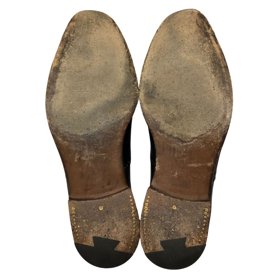 ジョンロブ レザーシューズ セイモア 8695ラスト 8Eサイズ メンズ ブラック JOHN LOBB SEYMOUR ビジネスシューズ 約27.5cm【LA】【中古】
