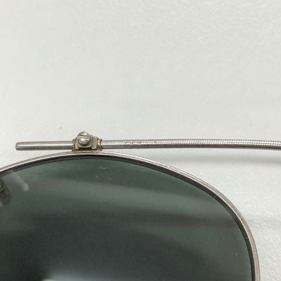 ジュリアスタート オプティカル クリップオンサングラス ユニセックス シルバー JULIUS TART OPTICAL【AFI6】