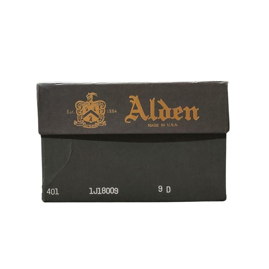オールデン レザーブーツ 401 オースティンベンズ ブラック サイズUS9D ALDEN ビジネスシューズ 約27.0cm【LA】【中古】