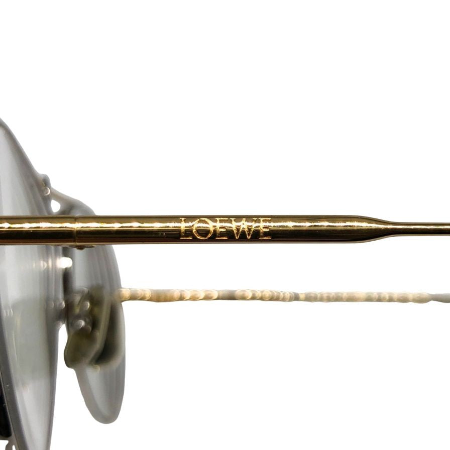 ロエベ 眼鏡 ゴールド メンズ LW50008U 57□14 140 LOEWE【AFI5】