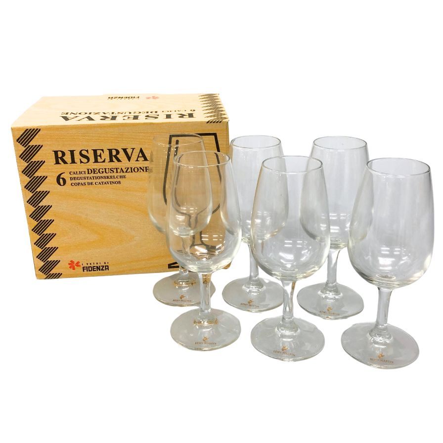 フィデンツァ リゼルヴァ テイスティンググラス 6脚入り FIDENZA RISERVA【AFB55】【中古】