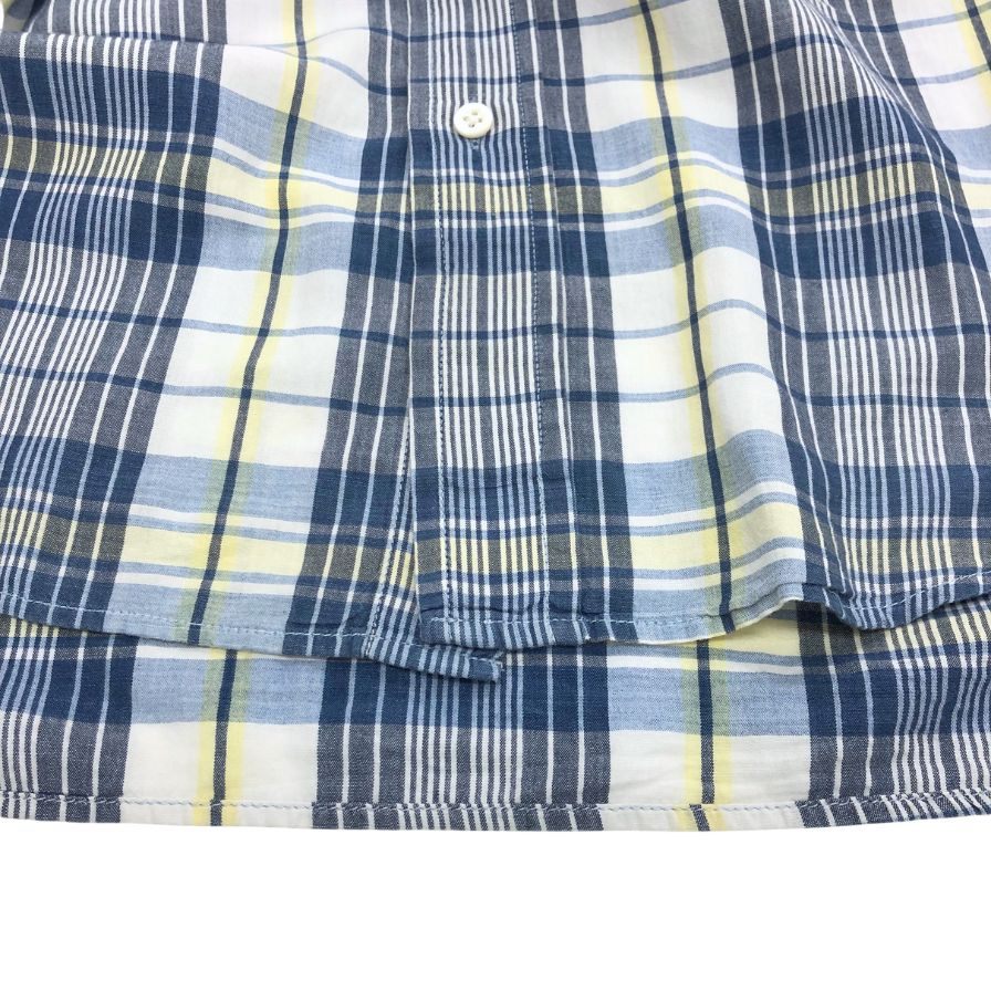 美品◆ダブルアールエル チェックシャツ ワンスター メンズ サイズS RALPH LAUREN RRL 【AFB9】