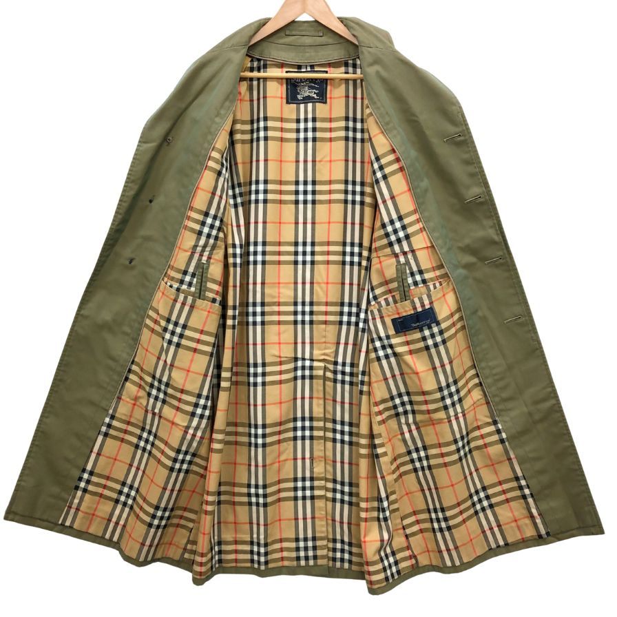バーバリー バルカラーコート 90S イングランド製 玉虫色 メンズ サイズ165 Burberry【LA】